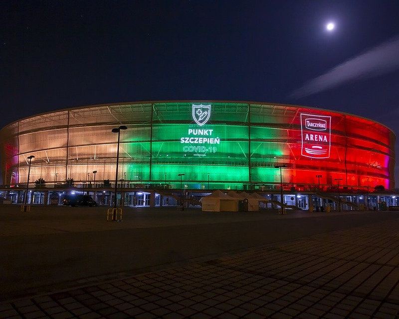 stadion Wrocław w barwach Litwy