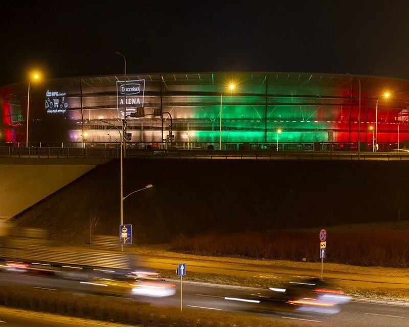 stadion Wrocław w barwach Litwy