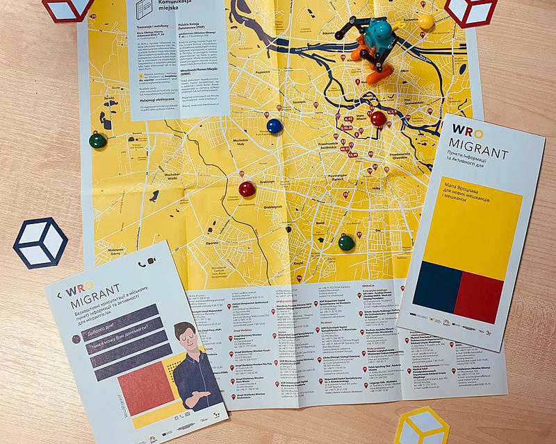 Mapa Wrocmigrant