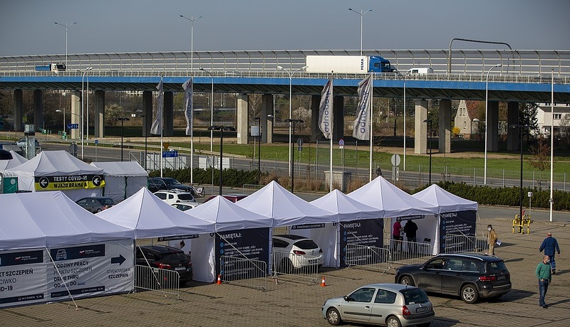 Punkt szczepień przy Tarczyński Arena