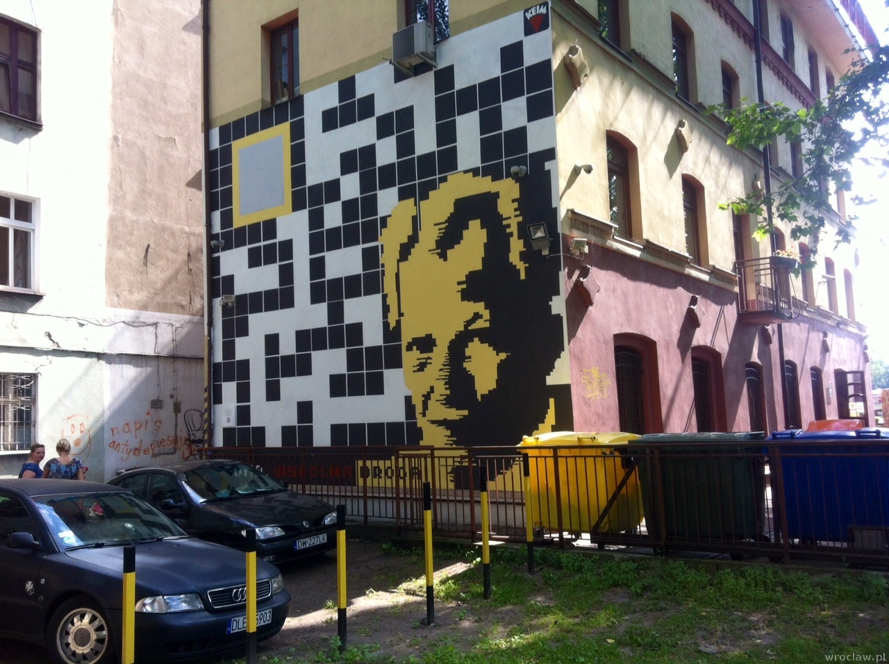 mural przy ul. Strażniczej