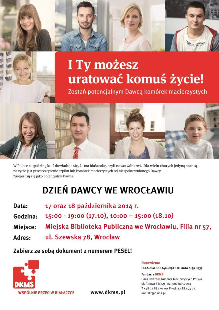 dzień dawcy szpiku