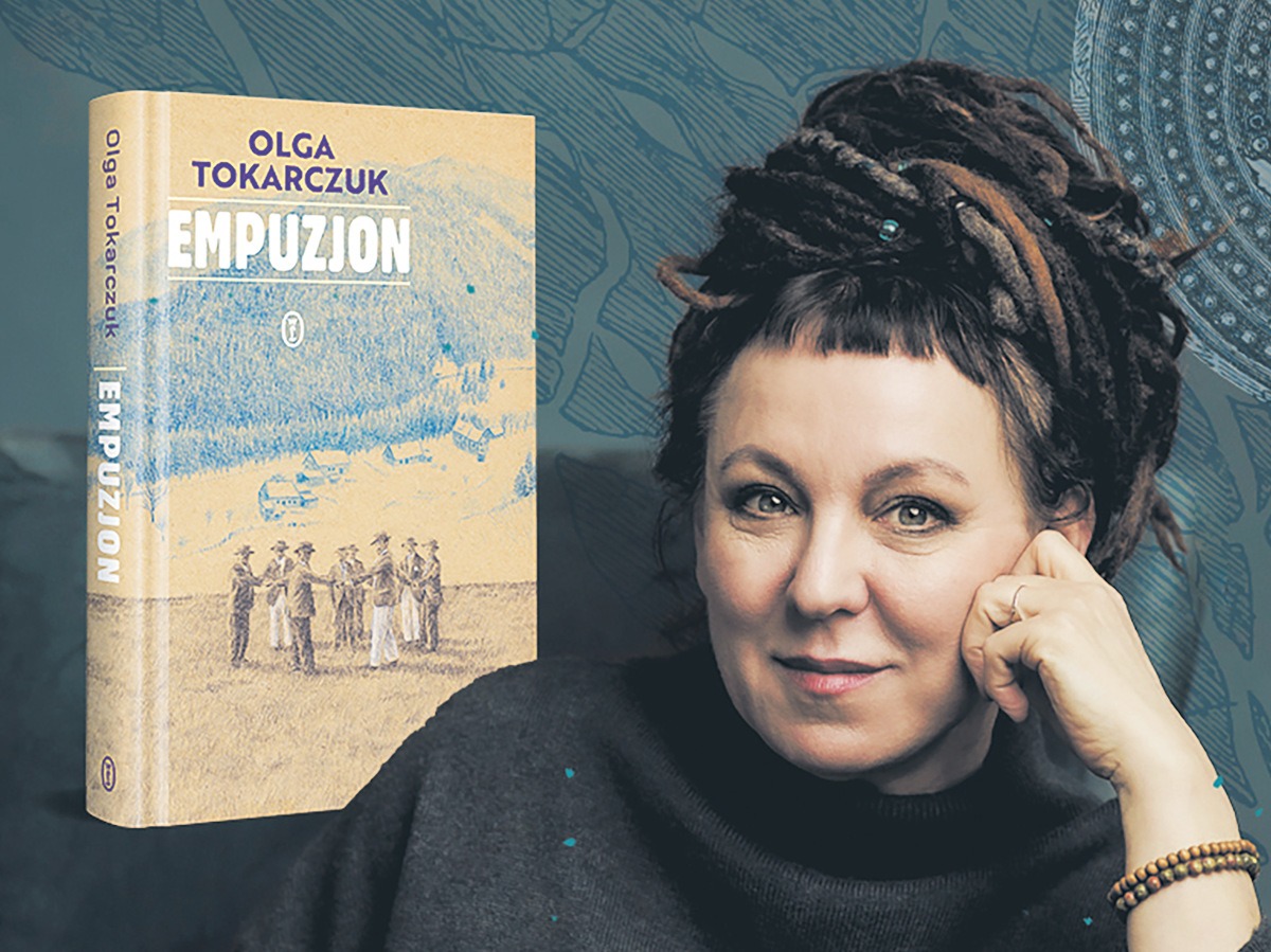 Olga Tokarczuk i książka Empuzjon