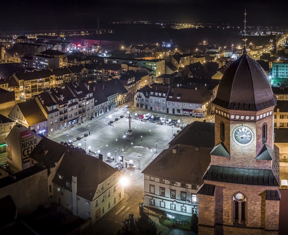 Rynek w Żmigrodzie, fot. UM Żmigród