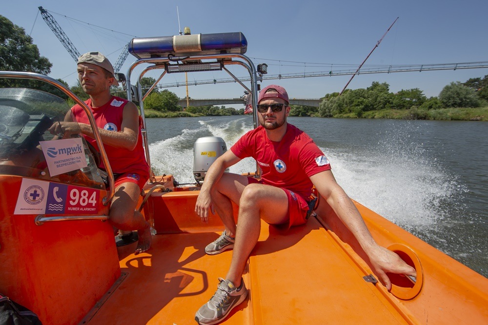 Ratownicy Dolnośląskiego WOPR