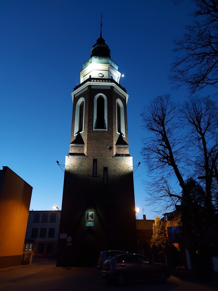 Wieża kościelna w Sycowie