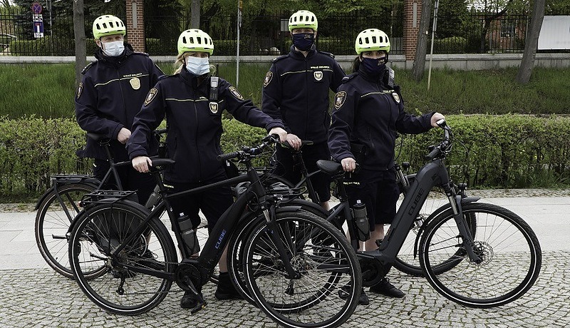 Patrol rowerowy Straży Miejskiej Wrocławia