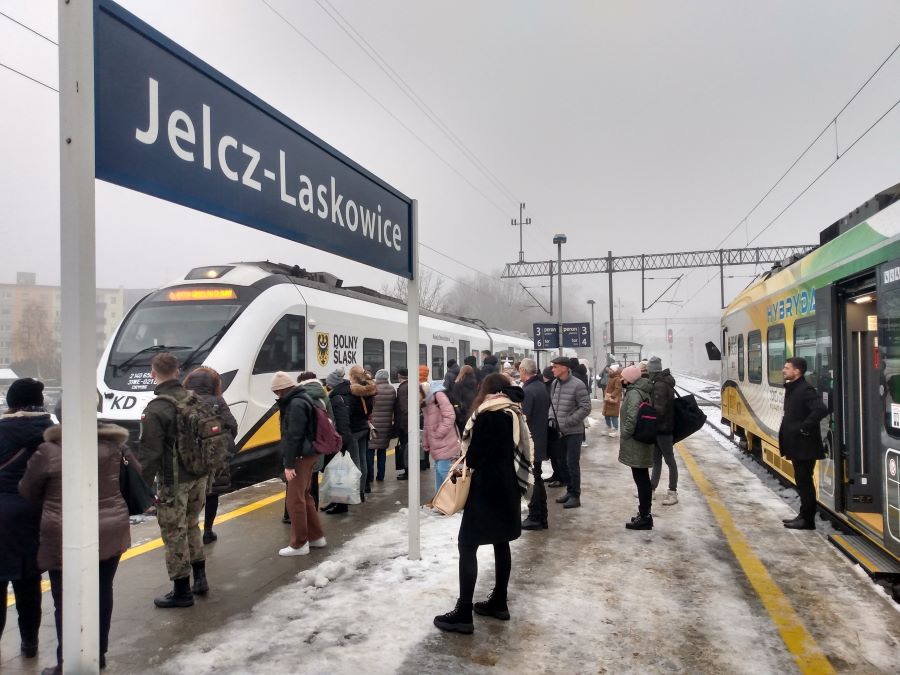 dworzec, koleje dolnośląskie