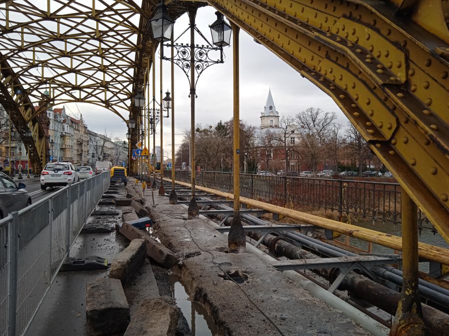 most Zwierzyniecki, Wrocław, remont