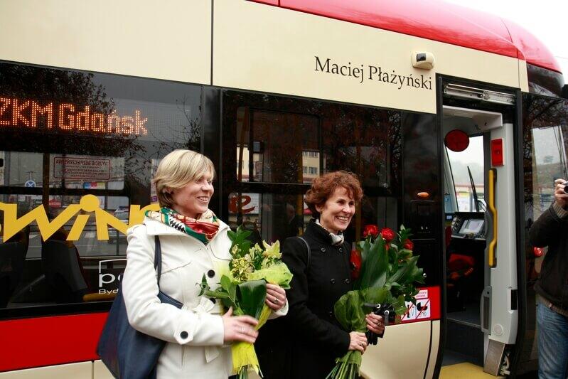 Tramwaje w Gdańsku mają już swoich patronów/fot: Bartłomiej Borowczak/www.gdansk.pl