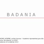 Badania