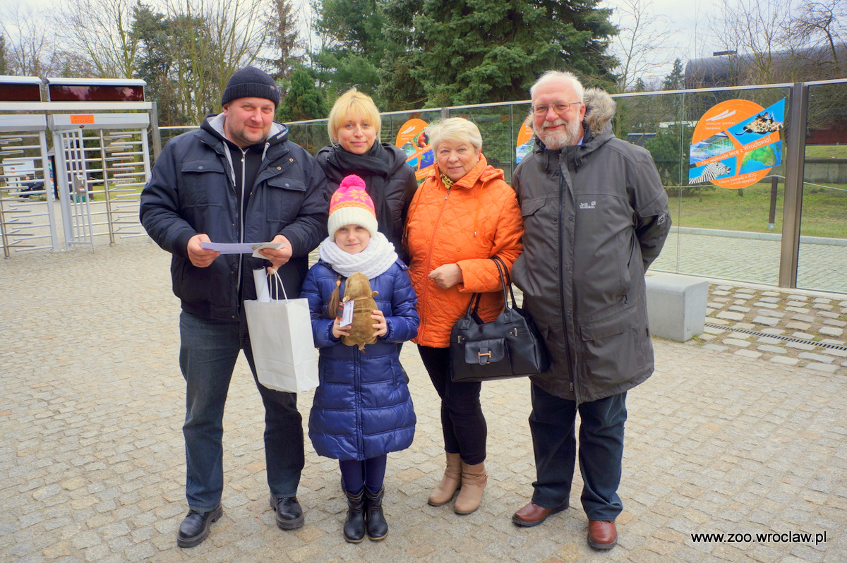 Przywitali półmilionowego gościa zoo i Afrykarium | www.wroclaw.pl