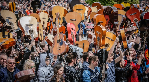 Gitarowy Rekord Guinnessa 2017 Kto Zagra Koncert Www Wroclaw Pl