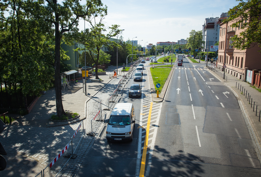 Ruszyla Budowa Trasy Tramwajowej Przez Popowice Utrudnienia Na Dlugiej Zdjecia Www Wroclaw Pl