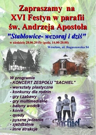 „Stabłowice wczoraj i dziś” – XVI festyn w parafii św. Andrzej Apostoła