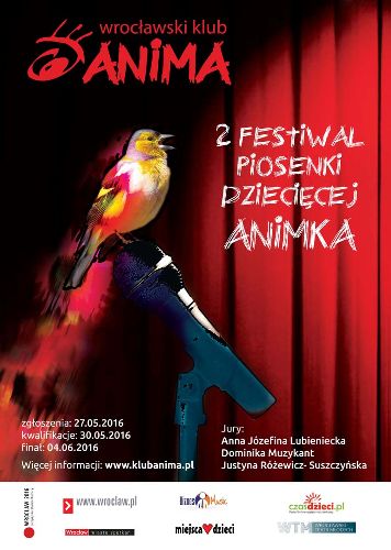 II edycja festiwalu piosenki dziecięcej ANIMKA