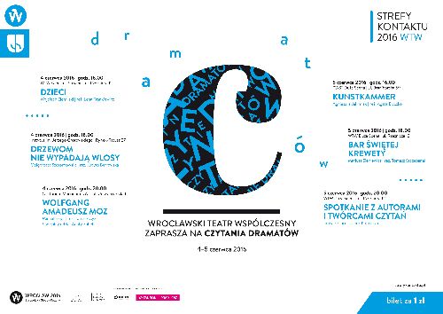 Czytania Dramatów (za złotówkę) - Wrocławski Teatr Współczesny