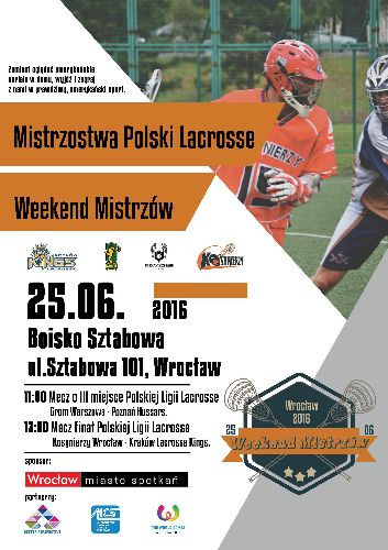 Wielki finał lacrosse we Wrocławiu