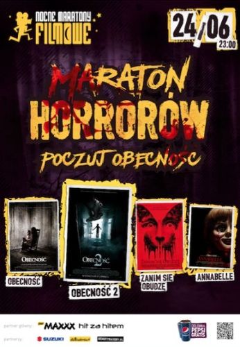 Maraton Horrorów: Poczuj Obecność