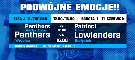 Futbolowa sobota we Wrocławiu – dwa mecze Panthers