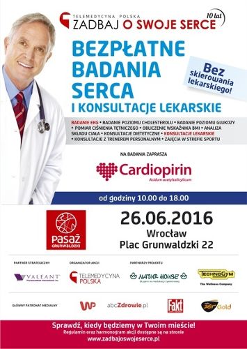 „Zadbaj o swoje serce” – bezpłatna akcja profilaktyczna