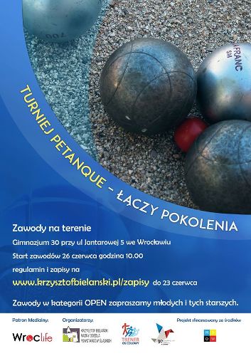 Turniej „Petanque – Łączy pokolenia”