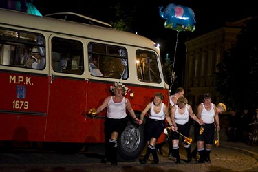 Spektakl uliczny „Wehikuł Czasu”