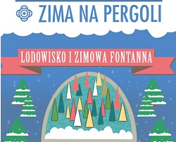 Świąteczne oświetlenie Hali Stulecia w ramach Zimy na Pergoli