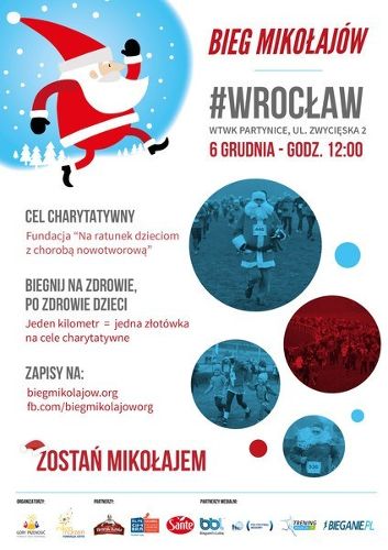 Bieg Mikołajów na Partynicach