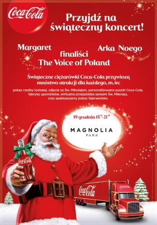 Świąteczne ciężarówki w Magnolia Park