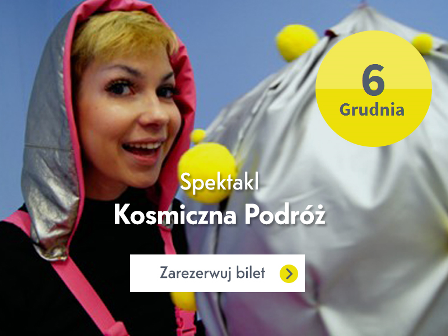 Teatr Bąbli: „Kosmiczna podróż” – spektakl dla najmłodszych dzieci