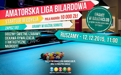 Amatorska Liga Bilardowa 2015/2016