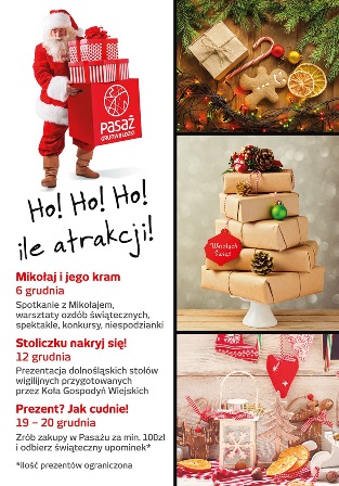 Mikołajki w Pasażu Grunwaldzkim