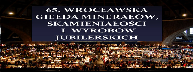 Giełda minerałów w Hali Stulecia