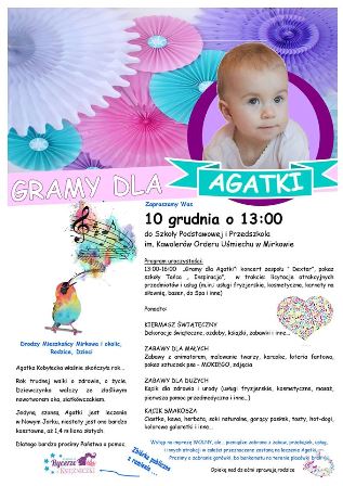Gramy dla Agatki – koncert charytatywny
