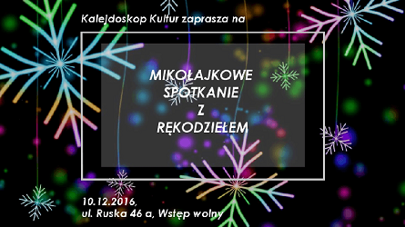 Mikołajowe spotkania z rękodziełem