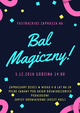 Bal Magiczny w FasTracKids