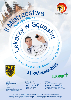 II mistrzostwa Dolnego Śląska lekarzy w squashu