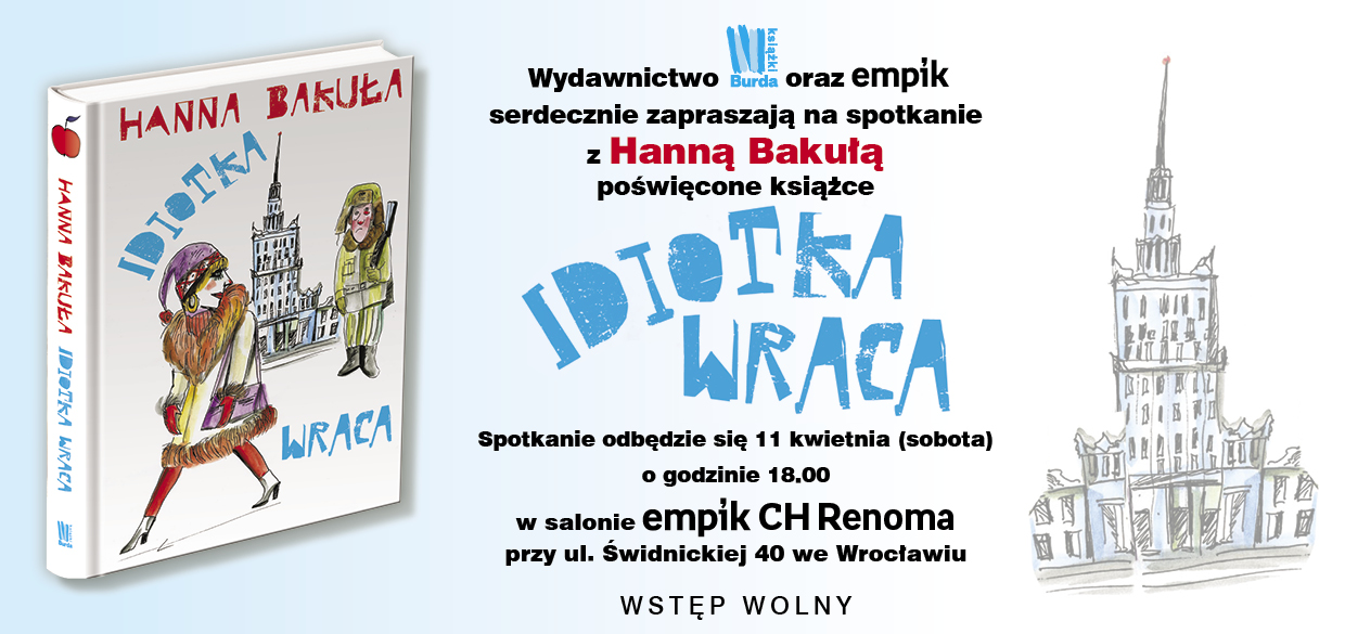 Hanna Bakuła w Empiku Renoma