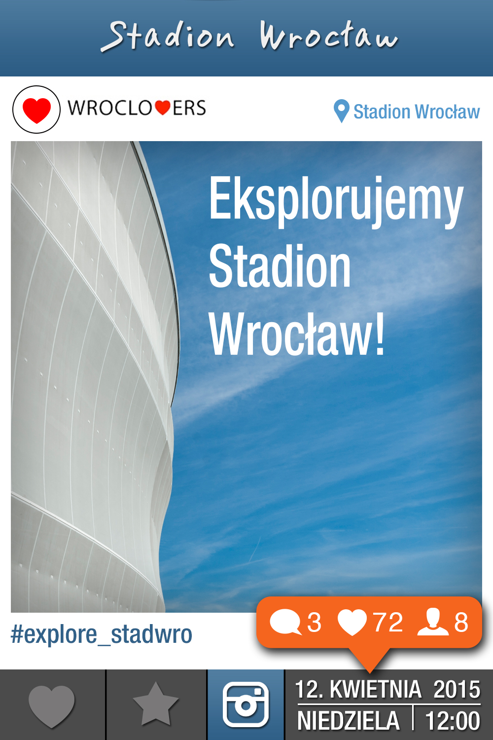 Instameet na Stadionie Wrocław