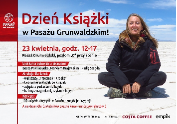 Dzień Książki w Pasażu Grunwaldzkim