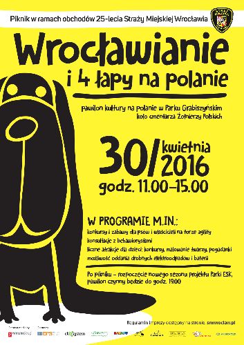 Piknik Wrocławianie i 4 łapy na polanie