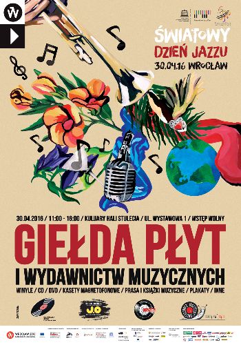 Giełda płyt i wydawnictw muzycznych w Hali Stulecia