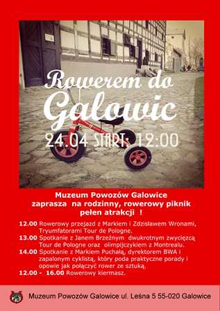 Rowerem do Galowic