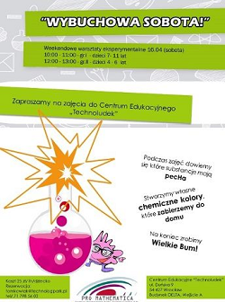 Zajęcia eksperymentalne dla dzieci w Technoludku