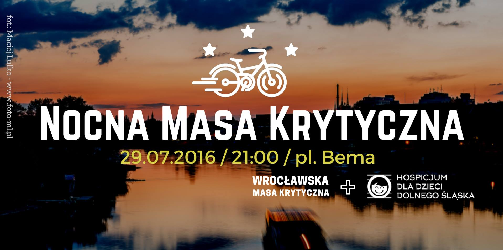 Nocna Masa Krytyczna ”dla Hospicjum\" data-mce-src=