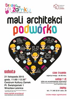 Brzdąc na zamku – mali architekci: podwórko