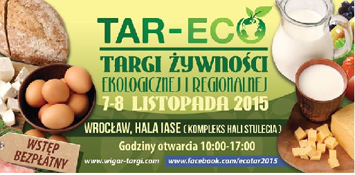 Targi żywności ekologicznej TAR-ECO
