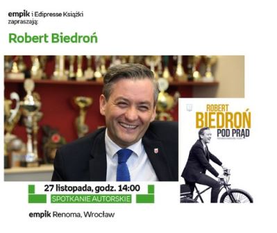 Robert Biedroń w Empiku