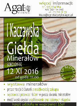 I Kaczawska giełda minerałów
